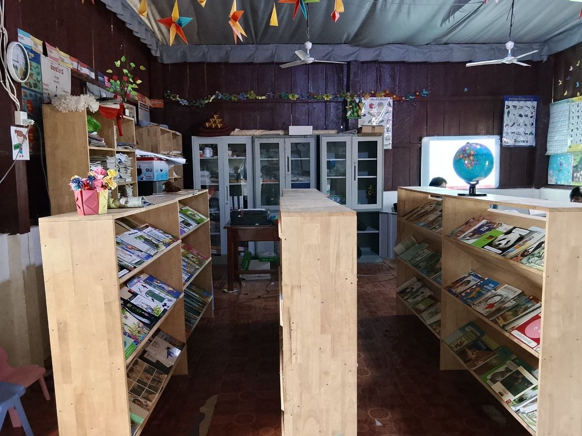 Arai Village School — completed and handed over to local government