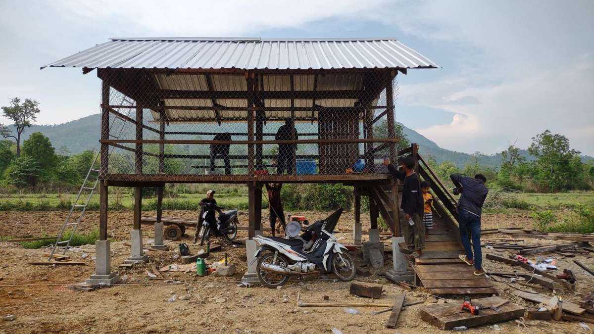Community-led sustainable design using recycled materials