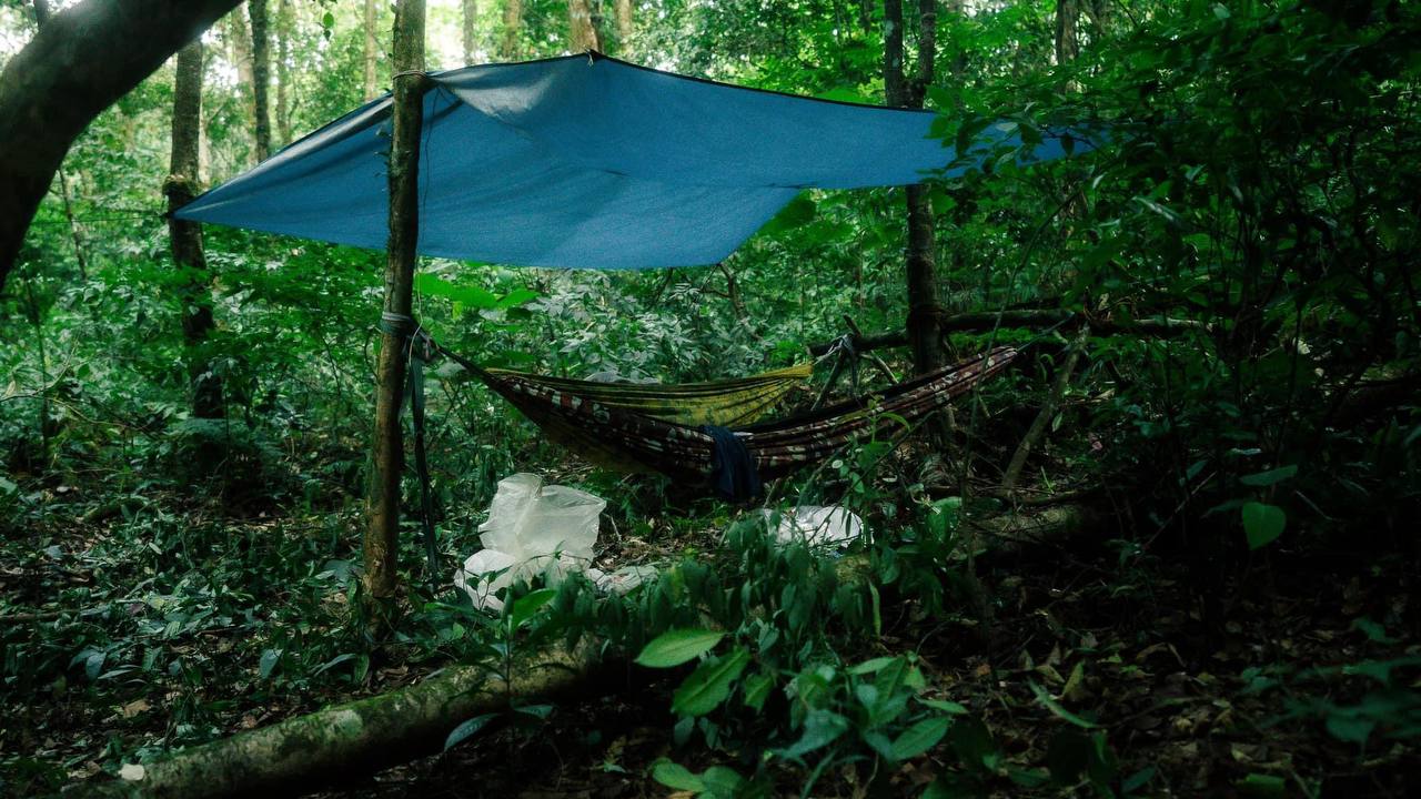 Undisturbed natural landscape in Phnom Samkos Wildlife Sanctuary